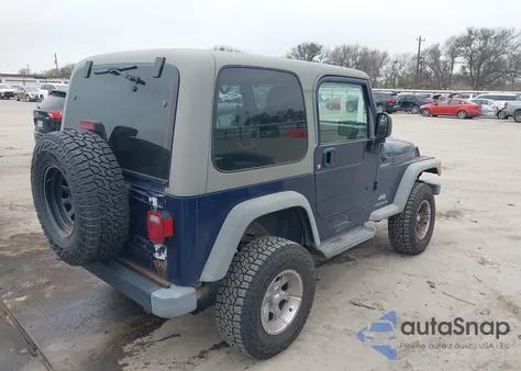 2003 Jeep Wrangler Sport from USA, damaged, VIN 1J4FA49S53P326630